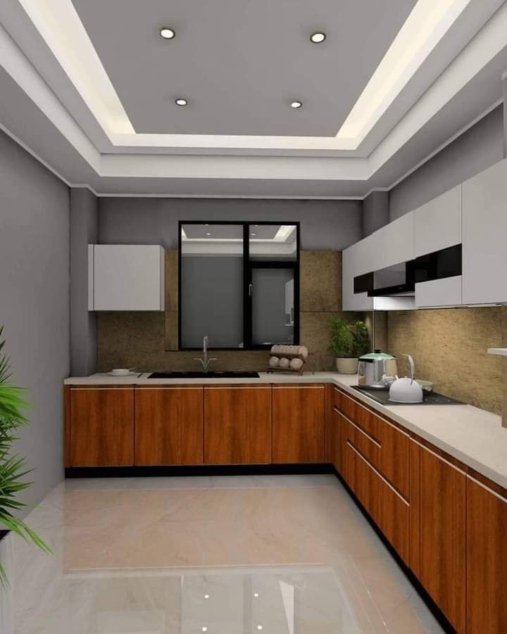 Modern Kitchen with Sleek Finishes